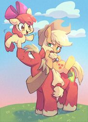 applejack from my little pony by sanjiro (tenshin anman)