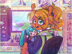 cure black from deltarune by linterteatime