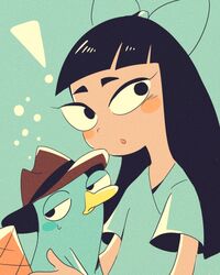 perry the platypus from phineas and ferb