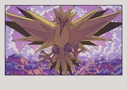 zapdos from pokemon by onamuzi illust