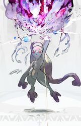 mega mewtwo y from pokemon by sukepmonster