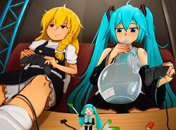 hatsune miku from touhou