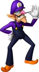 waluigi from super mario bros.