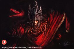 messmer the impaler from elden ring by anato finnstark