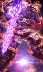 optimus prime from transformers by uungunover