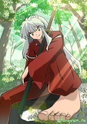 inuyasha (character) from inuyasha by honeyrain re