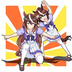 symboli rudolf (umamusume) from dragon ball