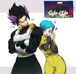 bulma from dragon ball by ommmyoh