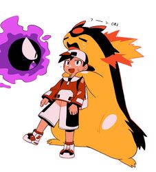 ethan (pokemon) from pokemon by tyako 089