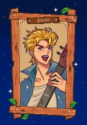 sam (stardew valley) from stardew valley
