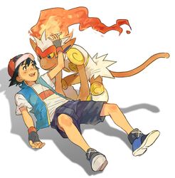 ash ketchum from pokemon by inbagzlzl