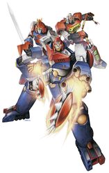 combattler v (robot) from choudenji machine voltes v by nakamura jun'ichi