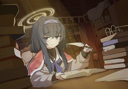 ui (blue archive) fan art
