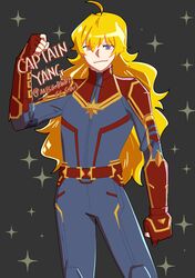 captain marvel from marvel