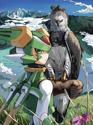 sage harpuia (mega man) from mega man (series)