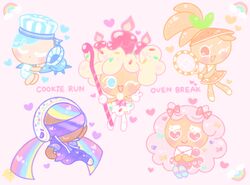 orange cookie from cookie run by pastel (cuuute things)