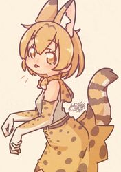 serval (kemono friends) from kemono friends