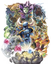 enchantress (shovel knight) from shovel knight by ariga hitoshi