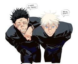 gojou satoru from jujutsu kaisen