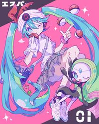 hatsune miku from pokemon by futaba969649