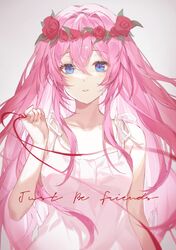 megurine luka from just be friends (vocaloid) by kiduki
