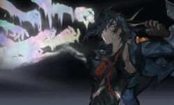 fudo yusei from yu-gi-oh! by mokopuru