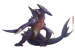 garchomp from monster hunter (series) by xezeno