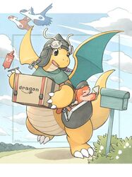 dragonite from pokemon by knhb tail