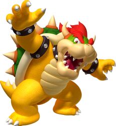 bowser from super mario bros.