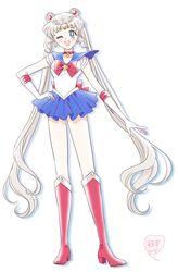 sailor moon from bishoujo senshi sailor moon by loveodoro