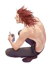 axel (kingdom hearts) from kingdom hearts by mukashino