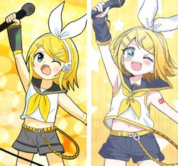kagamine rin from vocaloid