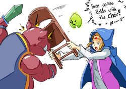 moblin from the legend of zelda by automatic giraffe