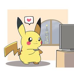 pikachu from pokemon by azuma minatsu