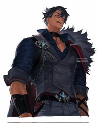 wriothesley (genshin impact) from genshin impact by natsu (rodysanp)