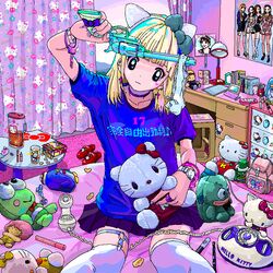 hangyodon from hello kitty