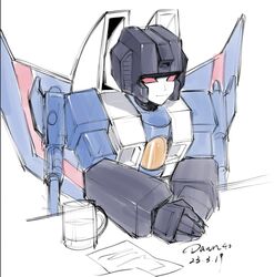 thundercracker from transformers by azuredawn40