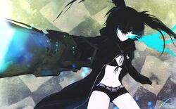 black rock shooter (character) from black rock shooter
