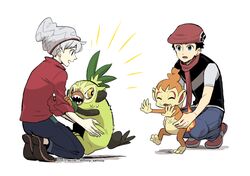 chimchar from pokemon by monji samonji