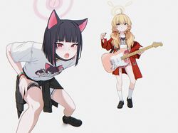 kazusa (band) (blue archive) from blue archive by kuroneko (kuroneko3zizi)
