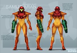 samus aran from metroid by max kay