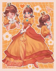 princess daisy from super mario bros. by yoshino (q sci)