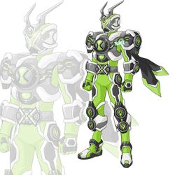 diamondhead from ben 10 by to ze