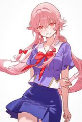 gasai yuno from mirai nikki