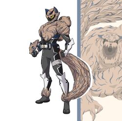 shukaku (naruto) from kamen rider by to ze
