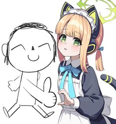 doodle sensei (blue archive) from blue archive