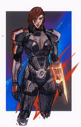 commander shepard from mass effect (series)