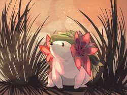 shaymin from pokemon by fusenryo