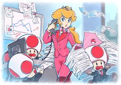 princess peach from super mario bros. by saiwo (saiwoproject)