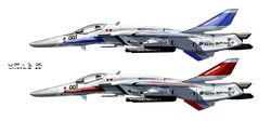 vf-1 from choujikuu yousai macross by asterozoa